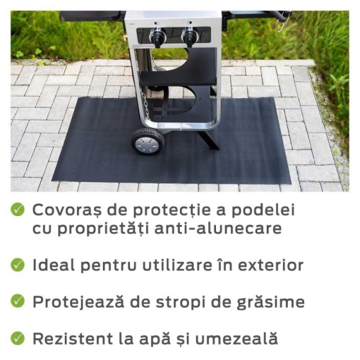 Covor de protectie Suma Wenko Black Outdoor Kitchen negru 120X60 cm - 55007100 - Img 10