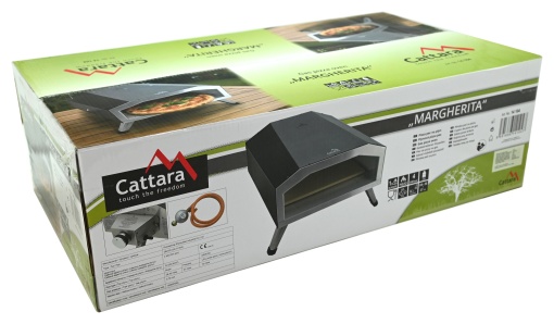 Cuptor pizza Cattara Margerita, 4kw, 291g/h, piatra 30x30cm cordierita - TT14104 - Img 7