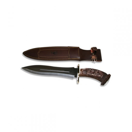 Cutit de vanatoare Muela Podenquero GV - lama 26 cm  2