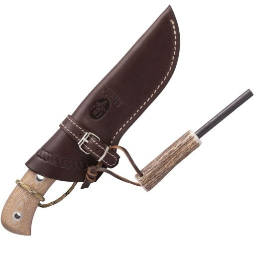 Cutit Outdoor Muela Aborigen-12C, maner micarta lama 12cm - Img 6