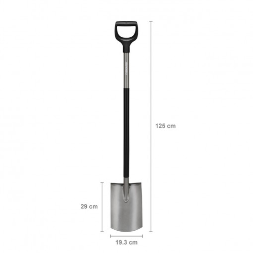 FISKARS Cazma cu varf rotunjit Fiskars Ergonomic, 125 cm, 2.0 kg - 1066710 - Img 6