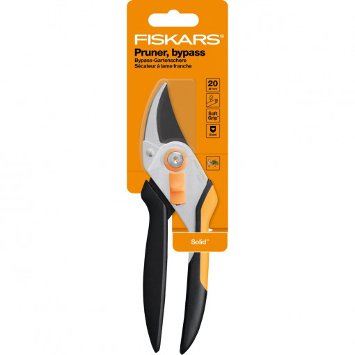 FISKARS Foarfeca metalica pentru gradina pas cu pas Fiskars Solid (P331) - 1057163 - Img 3