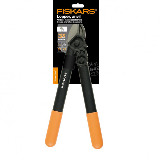 FISKARS Foarfeca nicovala pentru ramuri groase Fiskars PowerGear L31, S - 1000581 - Img 4