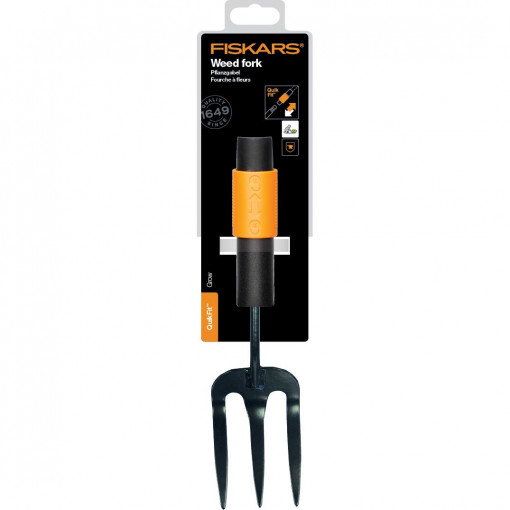 Furca pentru buruieni standard Fiskars QuikFit, 365 mm, 220 g - Img 2