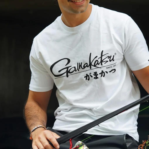 GAMAKATSU Tricou Clasic JP Alb - Img 3
