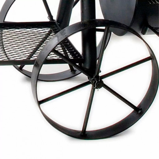Gratar pe carbuni cu afumatoare JOE&#039;s Barbeque Smoker 16&quot; Longhorn - JS-33950 4