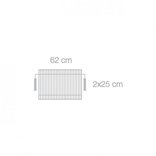 Gratar pe carbuni Dancook 5000 - 102623 dimensiuni gratar