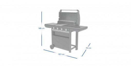 Gratar pe gaz Campingaz seria 4 Select S - 2000037482 3