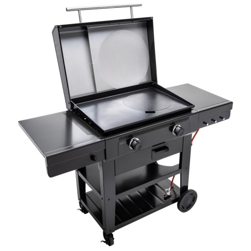 Gratar pe gaz tip plancha, grill si cuptor de pizza cu 2 arzatoare Char-Broil Versa-Tile Griddle - 140241 - Img 2