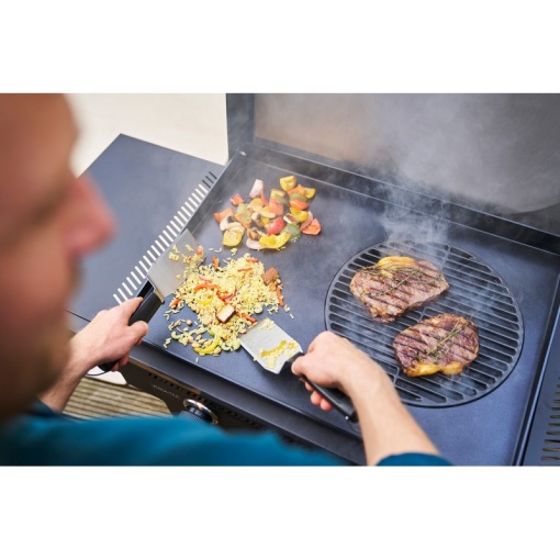 Gratar pe gaz tip plancha, grill si cuptor de pizza cu 2 arzatoare Char-Broil Versa-Tile Griddle - 140241 - Img 12
