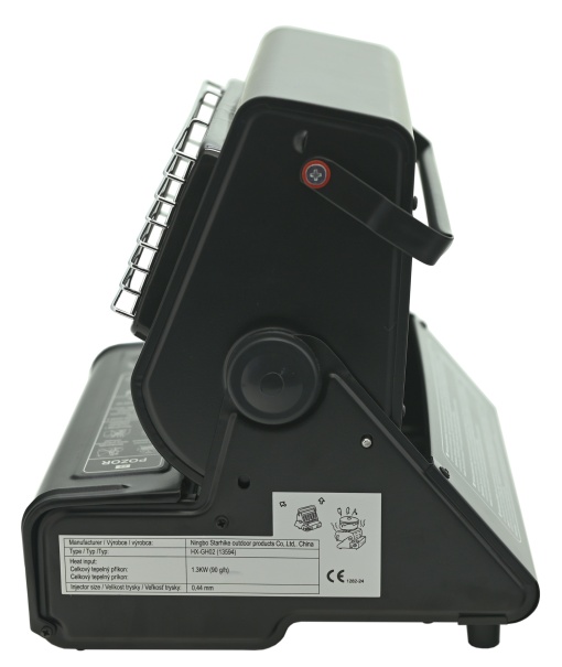 Incalzitor de cort si aragaz Cattara HEAT&amp;COOK, 1.3kw, Piezo, 90g/h, 29 x 24 x 27cm - TT13594 - Img 6
