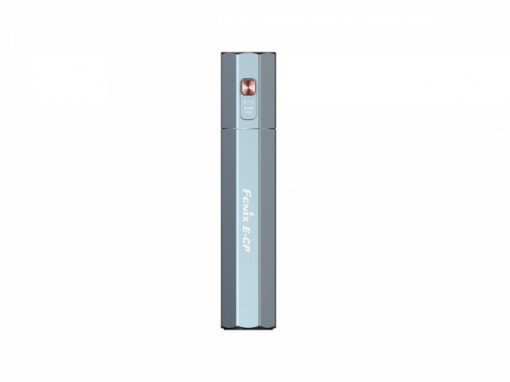 Lanternă EDC & Power-bank Fenix E-CP 1600 Lumeni 222 Metri albastru - ADV-470-005