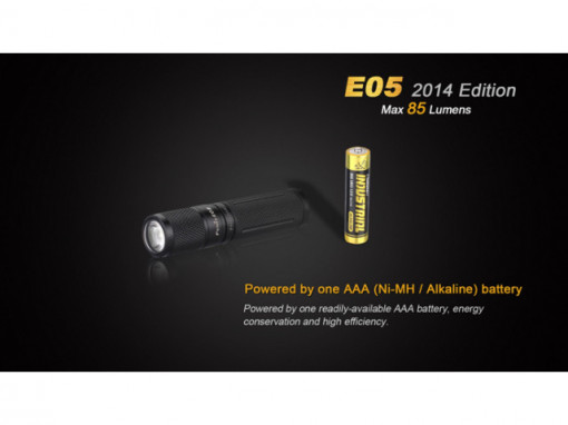 Lanterna Fenix E05 85 lumeni baterie