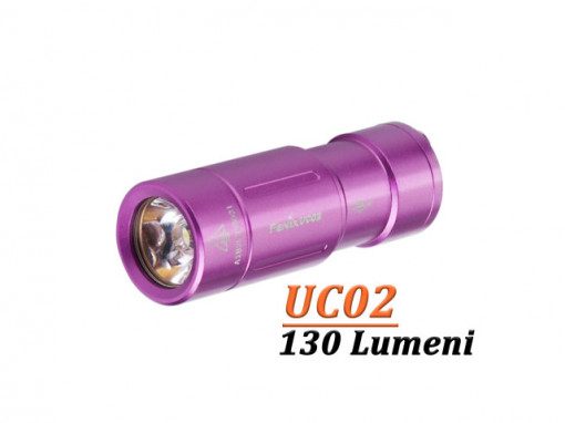 Lanterna Fenix Fenix UC02 130 lumeni 48 metri violet