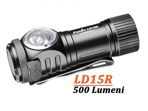Lanterna Fenix LD15R - Lanterna Reîncarcabila - 500 Lumeni - 85 Metri