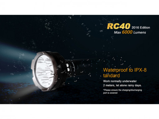 Lanterna Fenix RC40 - 6000 Lumeni - 730 Metri - Editie 2016 5