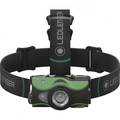 Lanterna frontala Led Lenser MH8 Verde 400LM/Acumulator - A8.Z500951