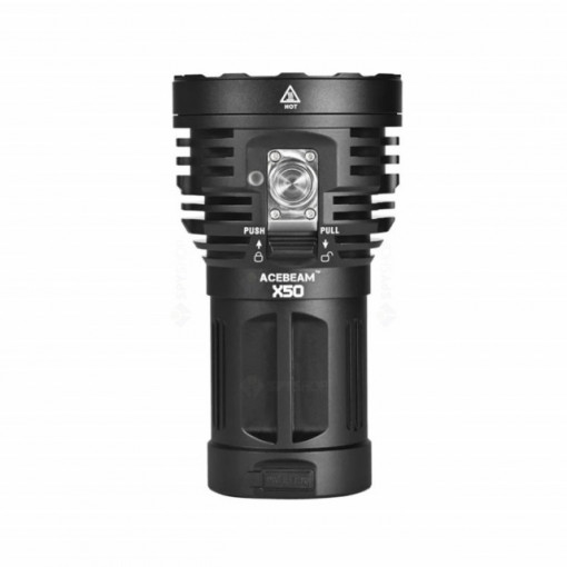 Lanterna profesionala Acebeam X50 CRI, 21.000 lumeni, 494 m + acumulator