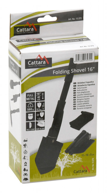 Lopata pliabila din metal Cattara 40cm - TT13272 - Img 6