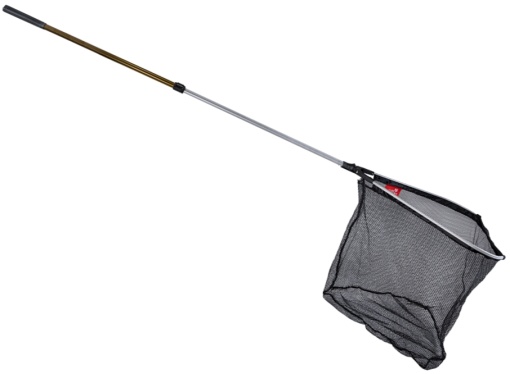 Minciog Telescopic Carp Expert Drawing cu Plasa Cauciucata, 60x55x50cm, 2 Tronsoane, 2.50m