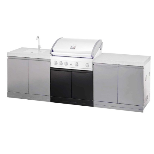 Modul bucatarie de exterior dulap pentru gratar Grandhall - K04000256A - Img 7