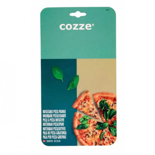 Paleta rotativa pentru pizza din inox Cozze diametru 18 x 76 cm - 90323 5