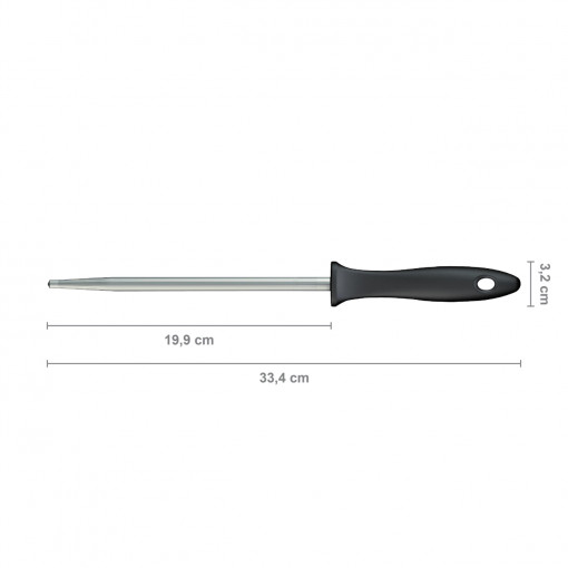 Pila pentru ascutit cutite Fiskars Essential, 20 m - Img 2