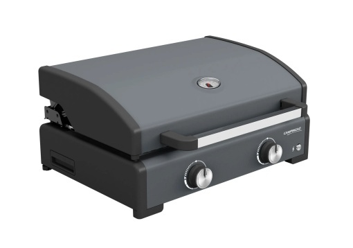 Plancha pe gaz Campingaz Sigma 2 Cook, 2 arzatoare, 6kw, fonta emailata, aprindere electronica - 2217204 - Img 2