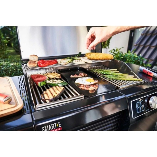 Plita din otel emailat pentru gratar 19x40 cm Char-Broil Smart-E - 140119 - Img 4