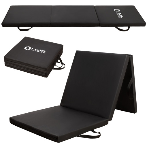 Saltea pliabila 1800x600 mm Negru, HMS Premium MGS02 - Img 3