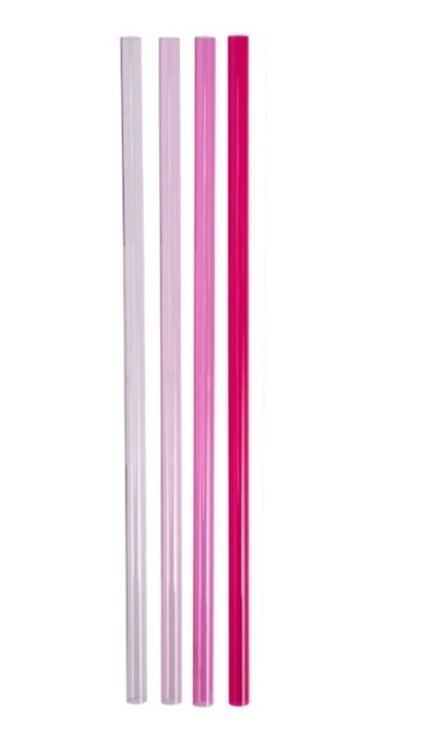 Set 4 paie pentru cana termoizolanta Stanley The Quencher Travel Tumbler Straws 1.18L, Pink - 10-10573-047 - Img 2