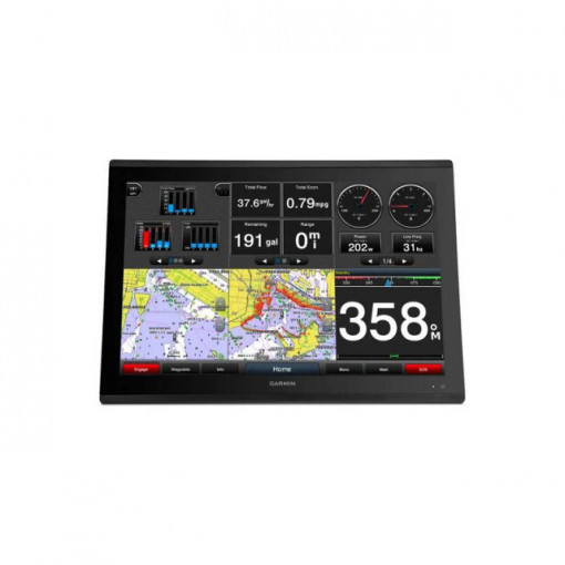 Sonar Chartplotter GARMIN GPSMAP® 8424 MFD with Worldwide Basemap, ecran 24" - 010-01512-00 8
