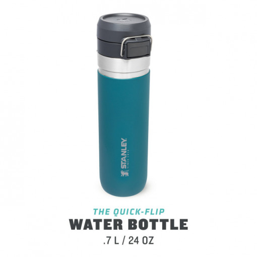 Sticla Apa Stanley The Quick Flip Water Bottle Lagoon 0.7L - 10-09149-031