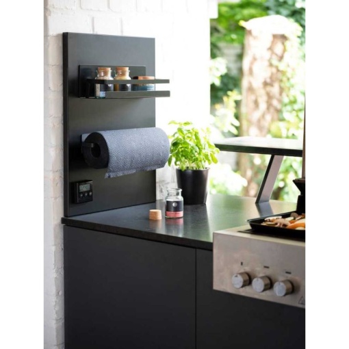 Suport magnetic pentru condimente Ima Wenko Black Outdoor Kitchen 30 x 12 x 11 cm negru - 55068100 - Img 7