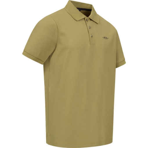 Tricou Blaser Vanator Solid Polo Shirt 25 Dull Gold - Img 4