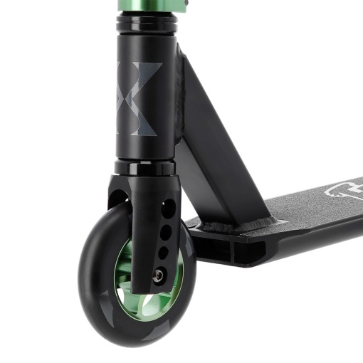 Trotineta Nils Extreme HS115 110 mm, negru/verde - Img 4