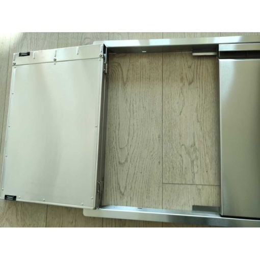 Usa din inox cu cadru built-in 81 x 57 x 4 cm pentru insula si bucatarie exterioara Grandhall Elite 4B - A08001005T - Img 5