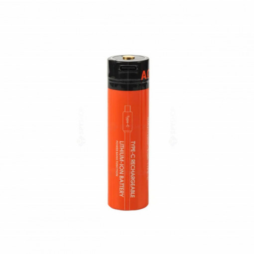 Acumulator 21700 cu port Micro-USB Acebeam IMR21700NP-510A USB-C, 5100mAh, 3.7V