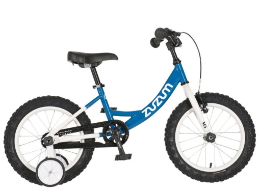 Bicicleta copii 16" ZUZUM Hero, albastru, varsta 4-6 ani
