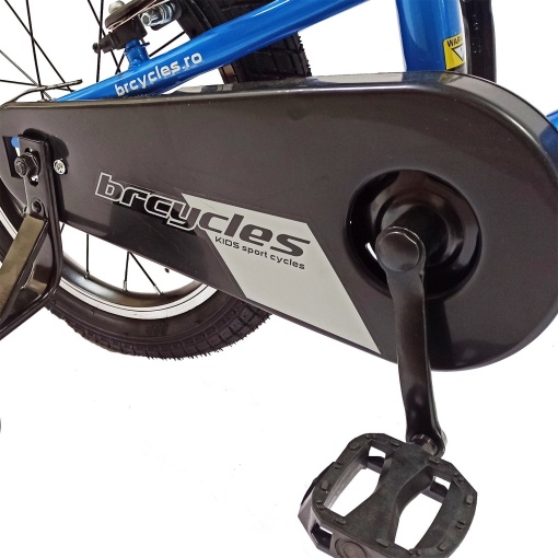 Bicicletă copii BR Neptune Kids 16", cadru oțel, albastru, varsta 4 - 6 ani - Img 9