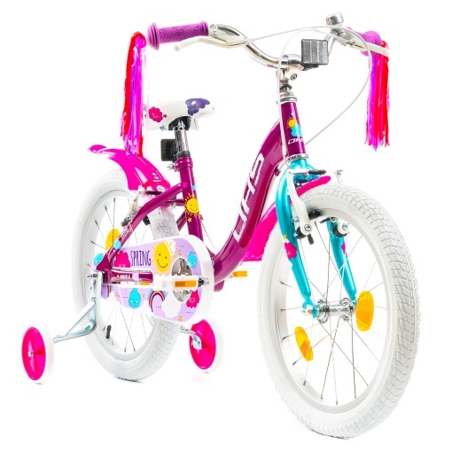 Bicicleta Copii DHS Spring - 18 Inch, Mov - Img 2