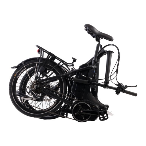 Bicicleta Electrica Pliabila Devron 20126 - 20 Inch, M, Negru - Img 3