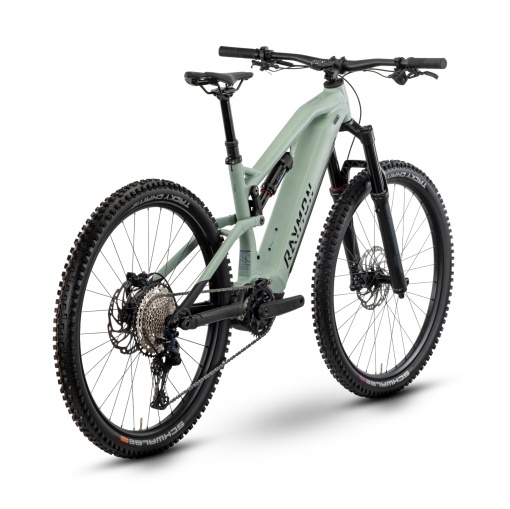 Bicicleta Electrica Raymon Full Suspension Trailray 150 Pro 2025 - 29 Inch, M, Verde - SLX - Img 3