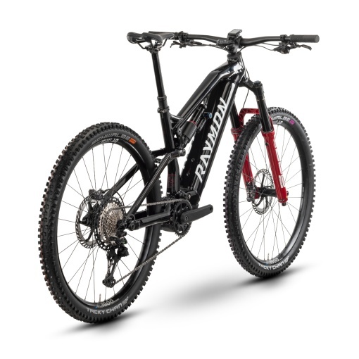 Bicicleta Electrica Raymon Full Suspension Trailray 170 Ultra 2025 - 29 Inch, L, Negru - XT - Img 3