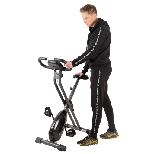 Bicicleta Magnetica Pliabila inSPORTline Xbike, Negru - Img 3