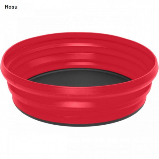 Bol pliabil Sea To Summit XL-Bowl Rosu