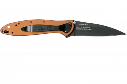 Briceag Kershaw Leek, lama 7.8cm - KS1660BRZBLK  spate