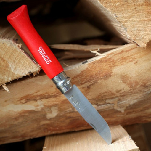 Briceag Opinel Adventurer N°08 Inox Fag Rosu 8.5cm - 001705 - Img 4