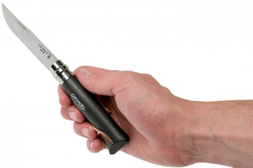 Briceag Opinel Barouder N°08 Inox Fag Noir Maro lama 8.5cm - 002211 - Img 3