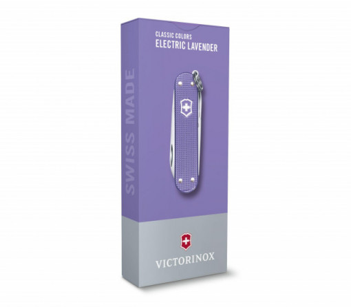 Briceag Victorinox Classic Alox, Electric Lavender - 0.6221.223G 4